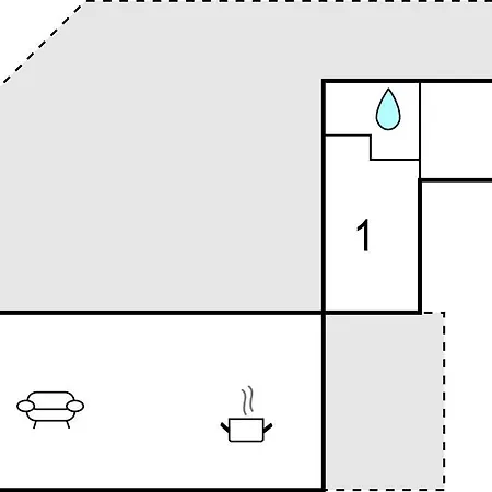 1 Bedroom Beautiful In *